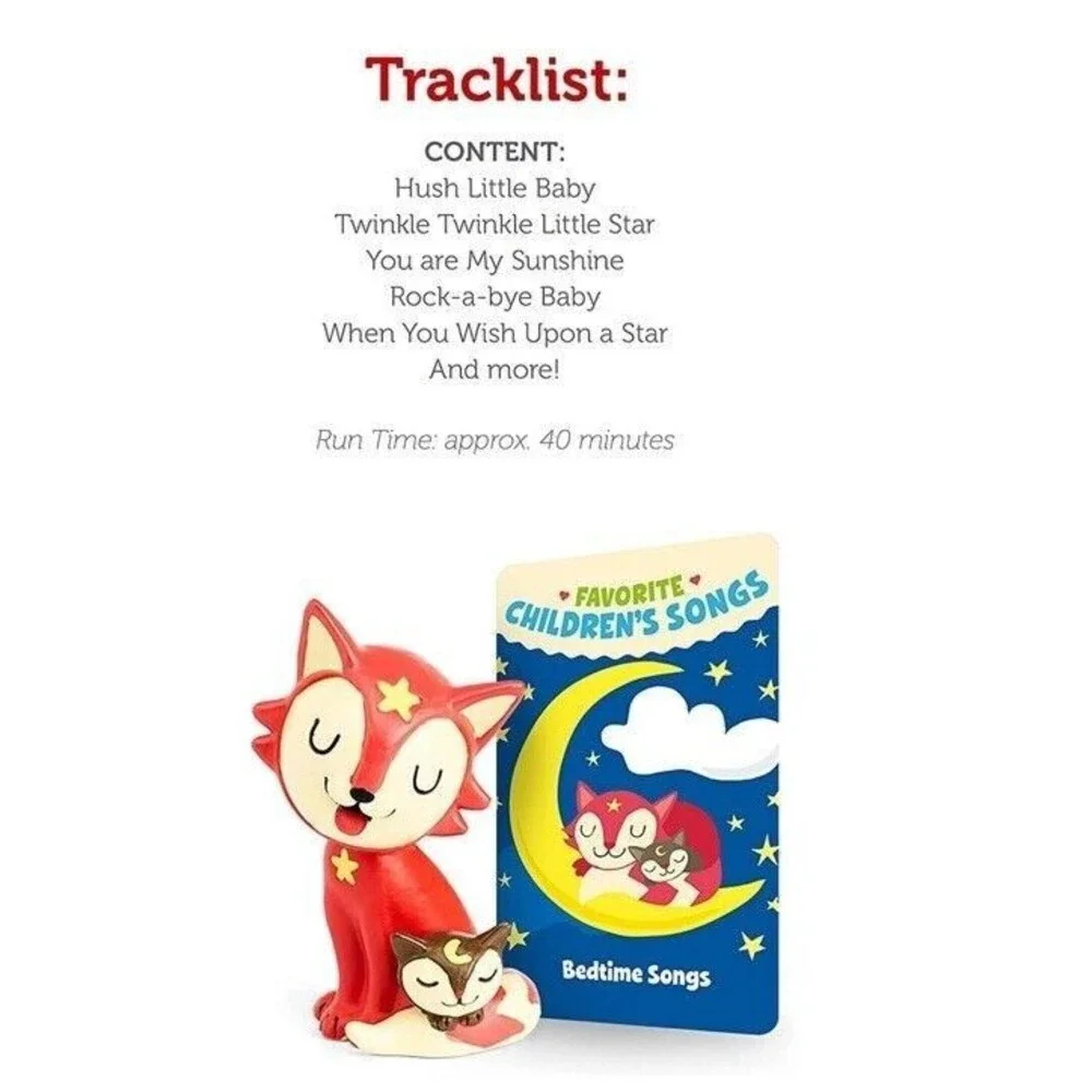 Tonies Favorite Children’s Songs Bedtime Songs & Lullabies Toniebox NEW Sealed